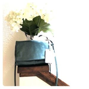 Hobo brand fold over crossbody bag